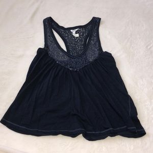 Aeropostale Size Small Sparkly Fashion Tank